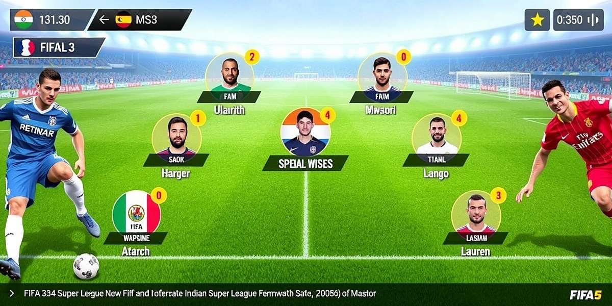 ISL Teams in FIFA Mobile Defensive Wall India Version FIFA Mobile showing Indian Super League team interface